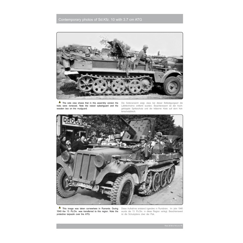 NUTS & BOLTS VOL 45 - Sd.Kfz. 10 - leichter...
