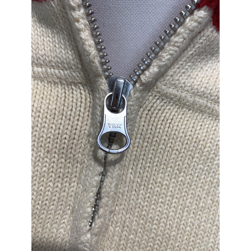 ROTER RACER-PULLOVER - RED VINTAGE RACING SWEATER