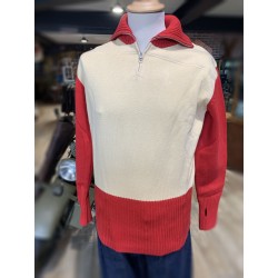 ROTER RACER-PULLOVER - RED VINTAGE RACING SWEATER 2