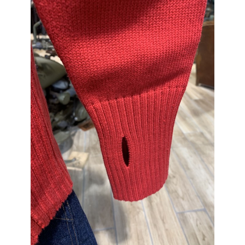 ROTER RACER-PULLOVER - RED VINTAGE RACING SWEATER