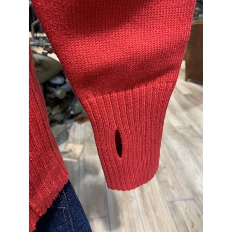 RODE RACER TRUI - RED VINTAGE RACING SWEATER
