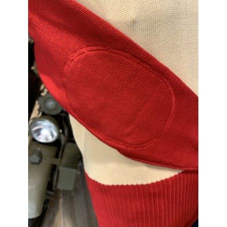 ROTER RACER-PULLOVER - RED VINTAGE RACING SWEATER