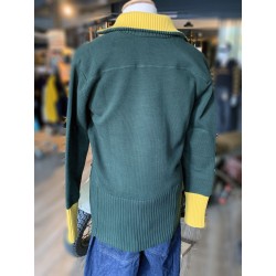RACER TRUI GROEN/GEEL - GREEN VINTAGE RACING SWEATER 2