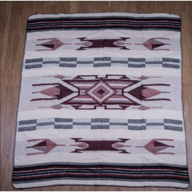 1969 Chimayo Blanket Red Pike Brothers