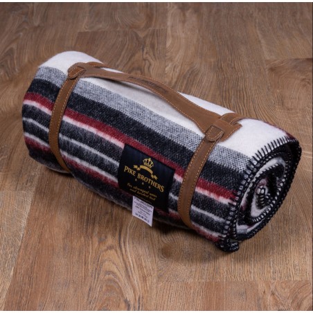 Decke Plaid 1969 Chimayo Blanket Red Pike Brothers