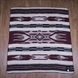 1969 Chimayo Blanket Red Pike Brothers