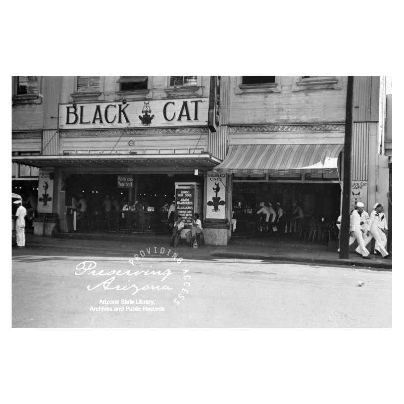 Felpa Black Cat Café - In Memories Sportswear