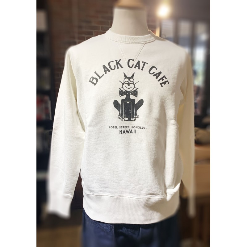 Felpa Black Cat Café - In Memories Sportswear