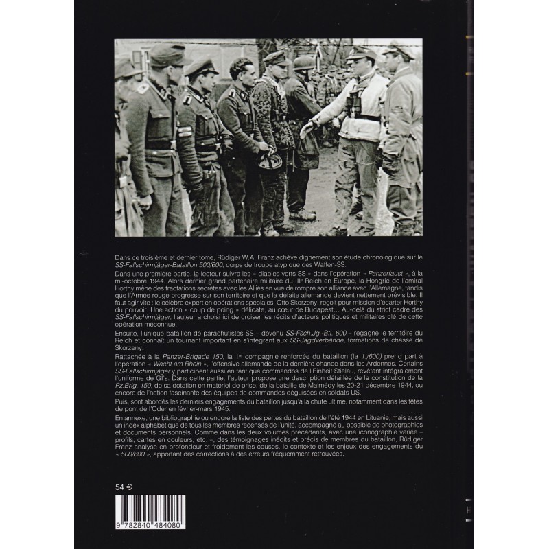 LES PARAS DE LA WAFFEN-SS T3 -...