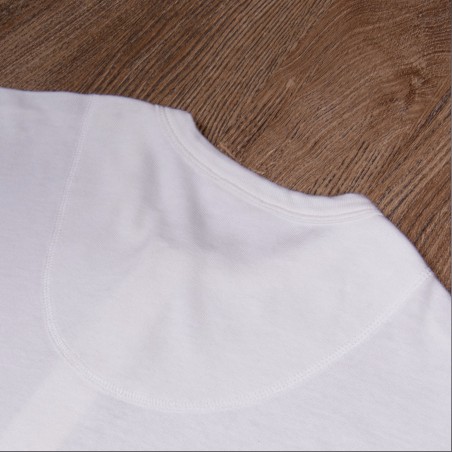 White long sleeve Henley shirt - 1927 Henley Shirt long sleeve ecru Pike Brothers
