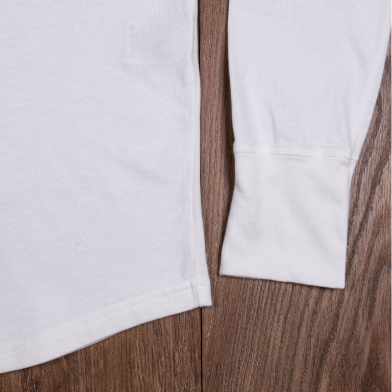 White long sleeve Henley shirt - 1927 Henley...