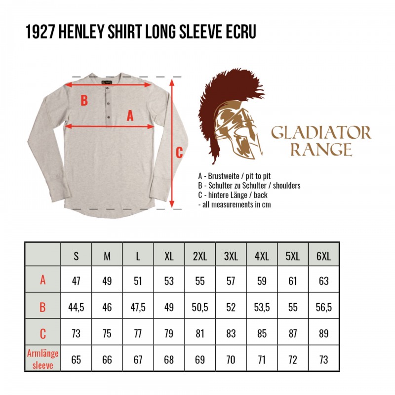 T-shirt Henley met knoopsluiting en lange...