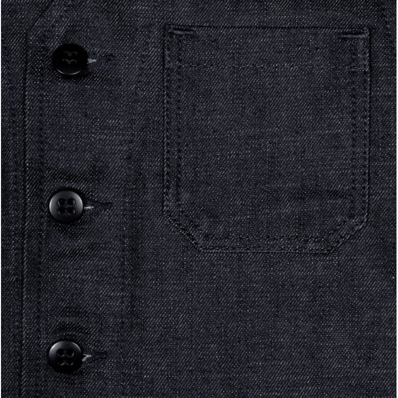 Blaue Denim-Weste – 1937 Roamer Vest 11oz metal...