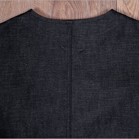 Blue Denim Vest - 1937 Roamer Vest 11oz Metal Pike Brothers