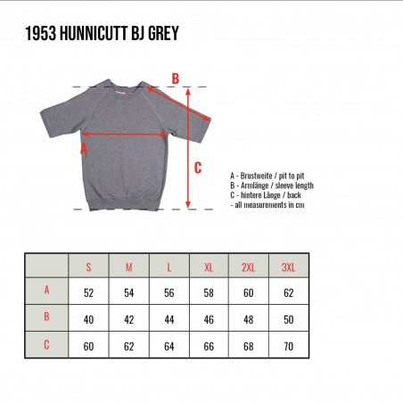 1953 Hunnicutt BULLSHIRT Short-Sleeve Sweatshirt - Sport Sweatshirt - Pike Brothers