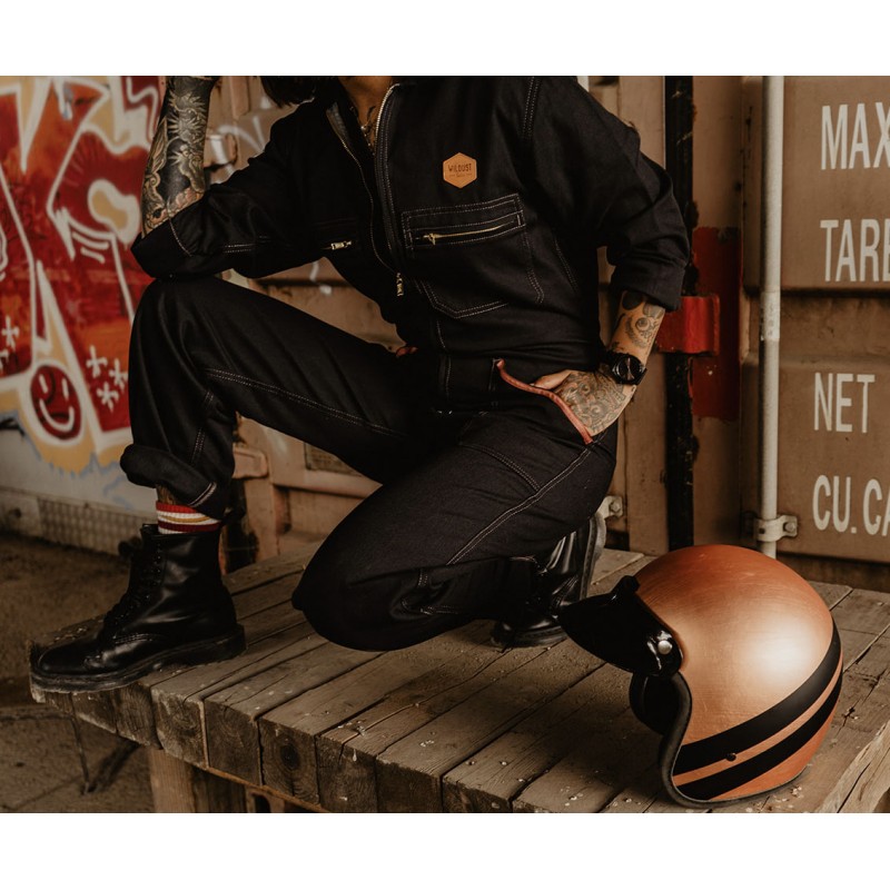 RETRO ASPHALT OVERALLS - WILDUST SISTERS