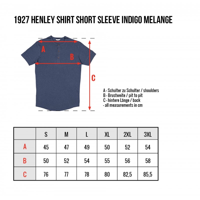 Henley T-shirt met knoopsluiting en korte...