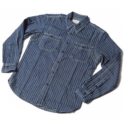 Blaues Hemd 9 oz. Wabash Vent Hole Work Shirt - The... 2
