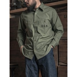 Hemd U.S.N. N-3 Utility Shirt - The Bronson Mfg