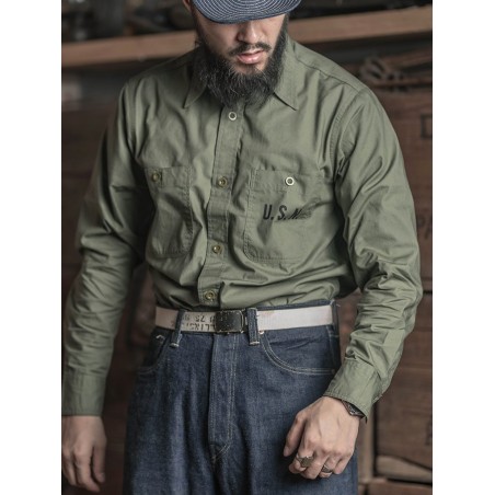 U.S.N. N-3 Utility Shirt - The Bronson Mfg