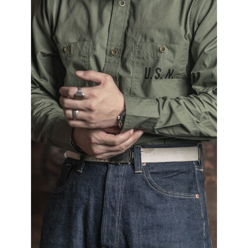 Hemd U.S.N. N-3 Utility Shirt - The Bronson Mfg
