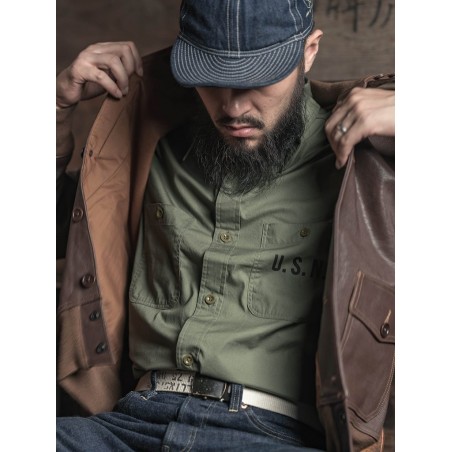 Hemd U.S.N. N-3 Utility Shirt - The Bronson Mfg