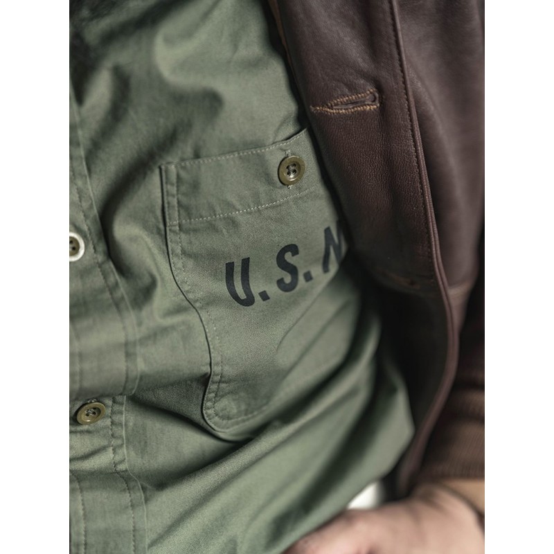 U.S.N. N-3 Utility Shirt - The Bronson Mfg