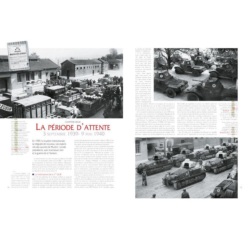 DE 1E DLM IN GEVECHT: TANKS EN GEPANTSERDE CAVALERIE-EENHEDEN, 1939-1940