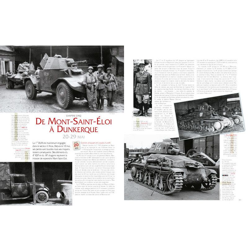 THE 1ST DLM IN COMBAT: CAVALRY TANKS AND ARMORED VEHICLES, 1939-1940
