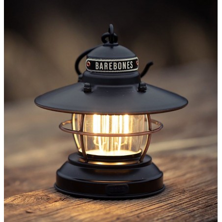Mini lantaarn Edison ANTIQUE BRONZE - 2AA/USB - Barebones Living
