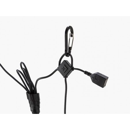 Lichterkette mit 3 hängenden LED-Laternen USB EDISON STRING LIGHTS BRONZE - USB - Barebones Living