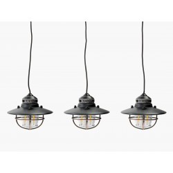 3-Lantern LED USB Hanging String Lights EDISON STRING...