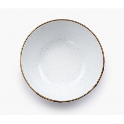 Enamel Steel Bowls in Eggshell Color – Barebones Living 2