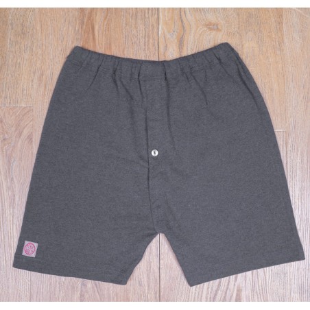 2er-Pack graue Boxershorts 100% Baumwolle 1965 Boxer Short Set grey - Pike Brothers