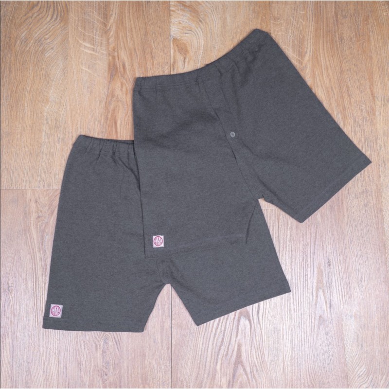 Pack of 2 grey boxer shorts 100% cotton 1965...