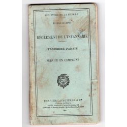 Reglement voor de infanterie 3e deel Dienst in het veld 1930