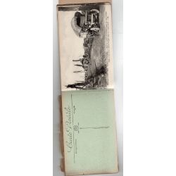 Detachable postcard booklet — The Great War, Noyon, DV TTB 2