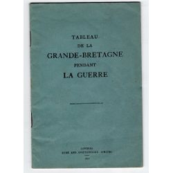 tableau de la Grande-Bretagne pendant la guerre 1917
