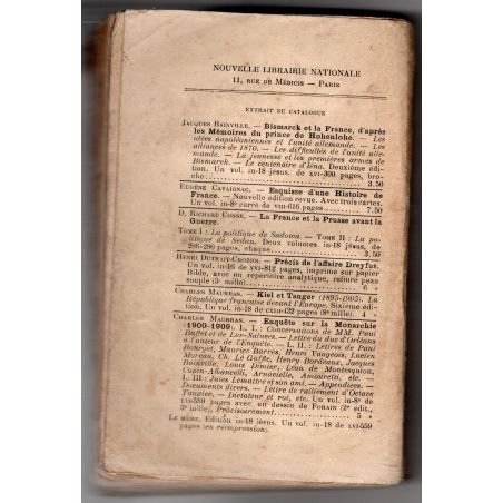 Studies and Documents on German-Jewish Espionage in France since the Dreyfus Affair
