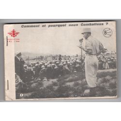 Comment et pourquoi nous combattons ?