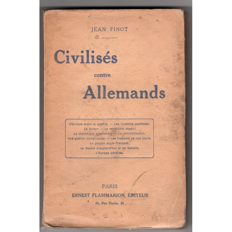 Civilized Nations Against Germans 1915