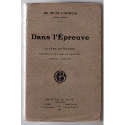 Dans l'Epreuve. Carême de Guerre prêché à Notre-Dame de Montréal 1917
