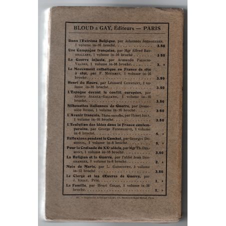In de Beproeving. Vastenpreek gehouden in Notre-Dame de Montréal 1917