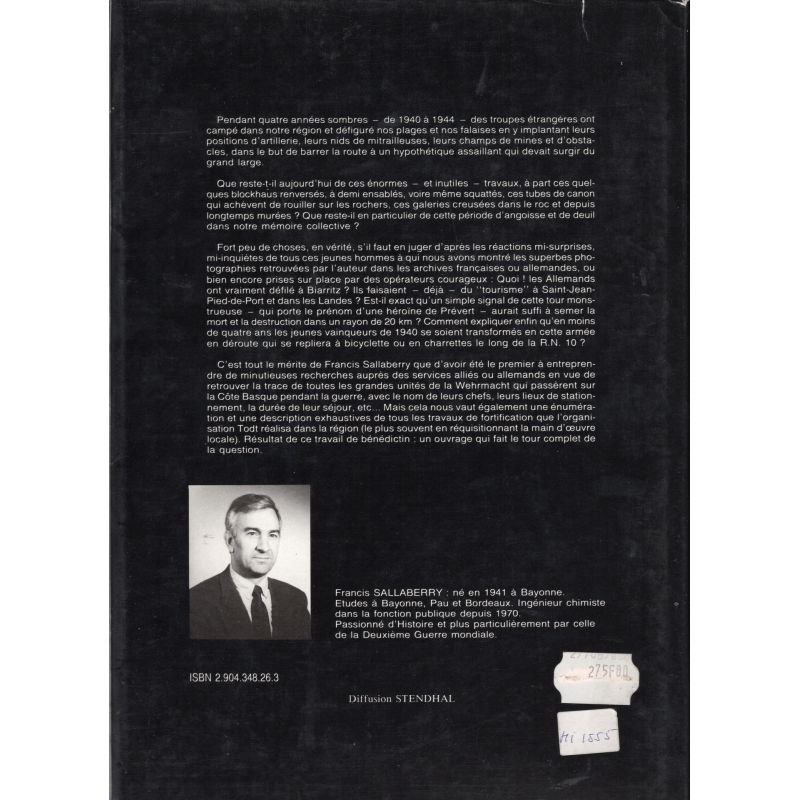 Als Hitler die baskische Küste betonierte von Francis Sallaberry