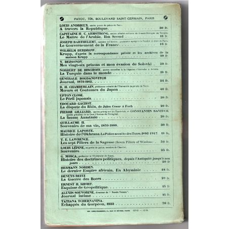 Mes Souvenirs De La Légion Etrangère. - S A Le Prince Aage De Danemark