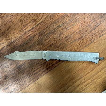 Origineel Douk-Douk mes 200 mm verchroomd koolstofstalen lemmet