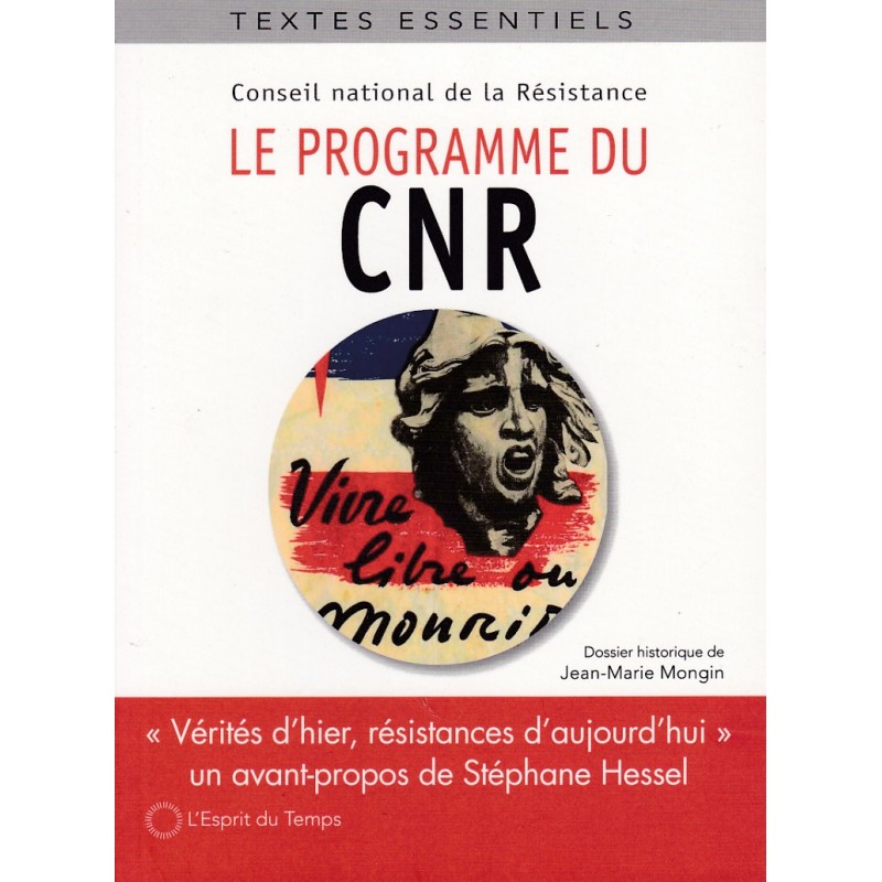 Het programma van de CNR - Conseil National de...