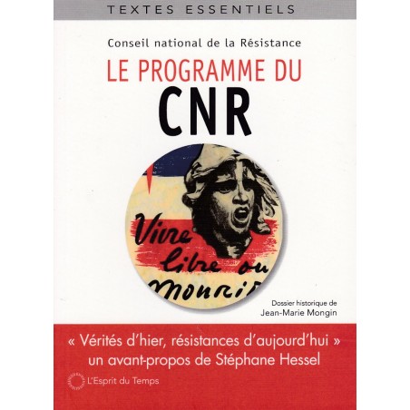 Het programma van de CNR - Conseil National de la Résistance