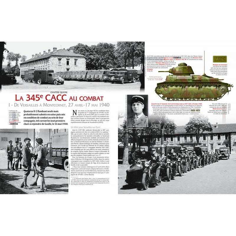 D2 TANKS IN COMBAT - Colonel De Gaulle's War...