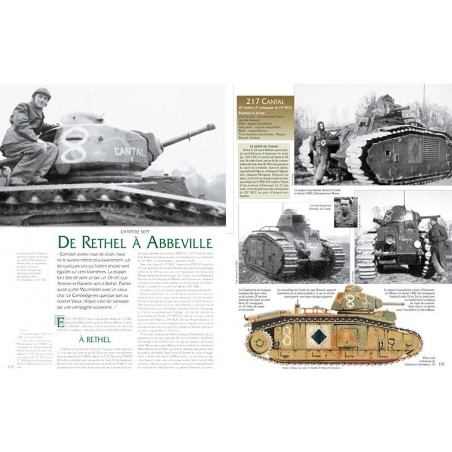 CHARS B AU COMBAT : HOMMES ET MATERIELS DU 15E BCC